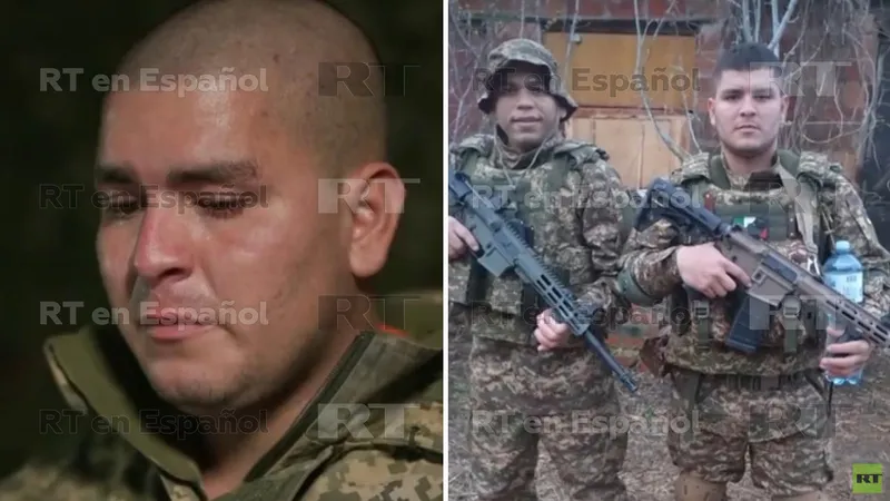 Trampa mortal: mercenario colombiano relata a su familia cómo lo utilizó Ucrania