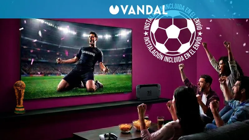 Televisores desde 18 euros al mes: GAME te ofrece financiación para disfrutar del mundial de fútbol en tu salón