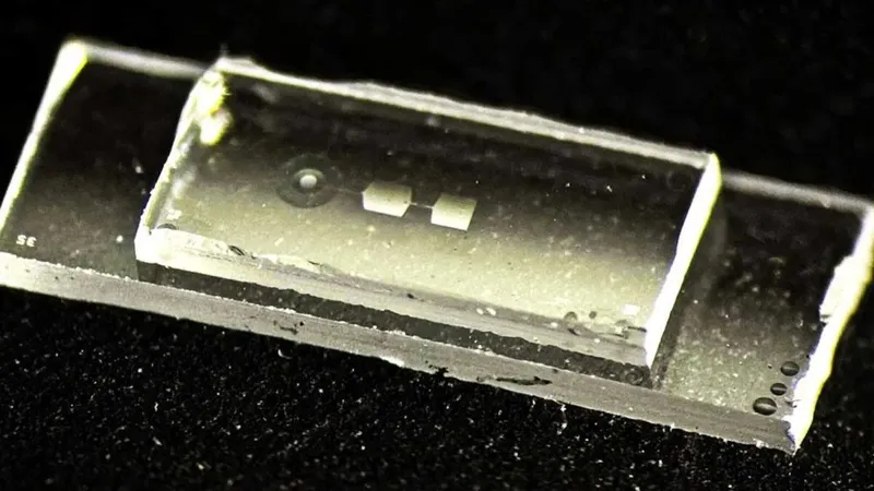 El futuro de la computación cuántica podría caber en un chip de solo 7,5 milímetros. En lugar de recurrir a memorias electromagnéticas, almacena sus datos mediante vibraciones microscópicas