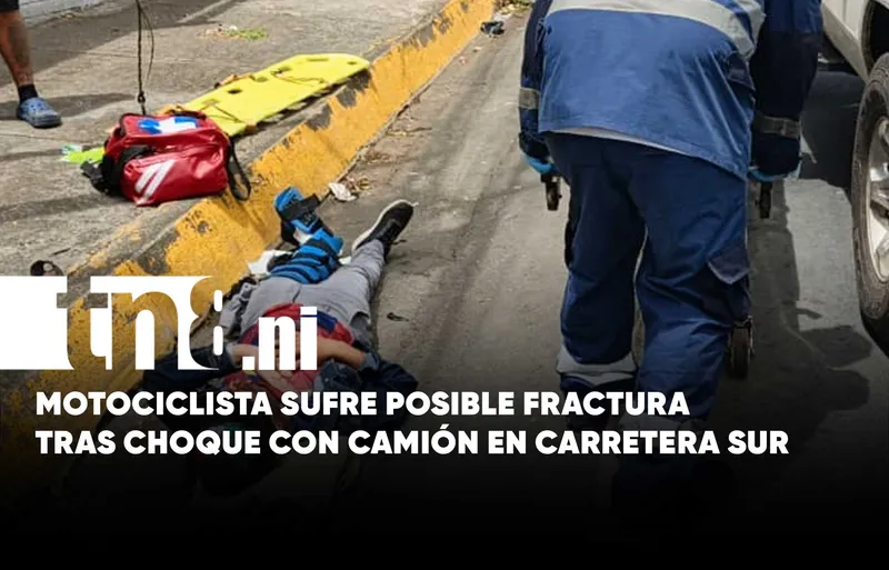 Managua: Impactante accidente paraliza el tránsito en Carretera Sur