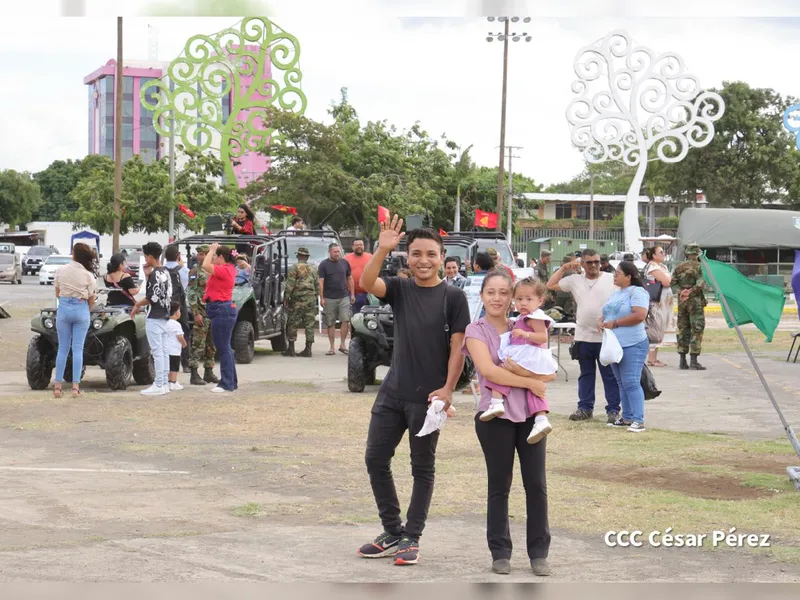 Exposición Estática del Ejército de Nicaragua: un espacio que fortalece la Paz, Soberanía y Dignidad