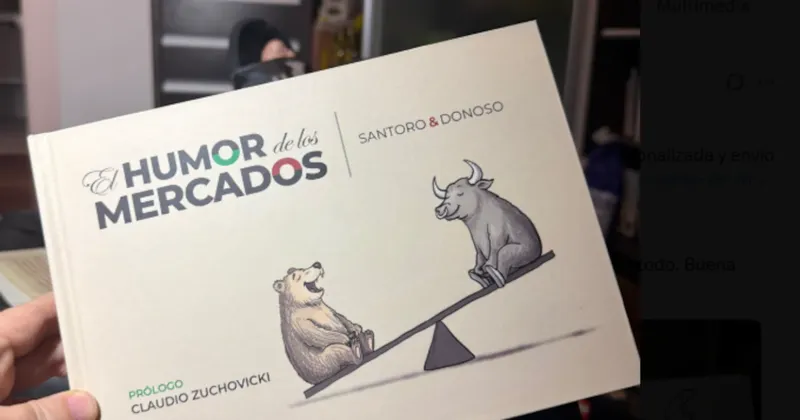 Un ilustrador argentino lleva el humor financiero al papel con un libro sobre los mercados