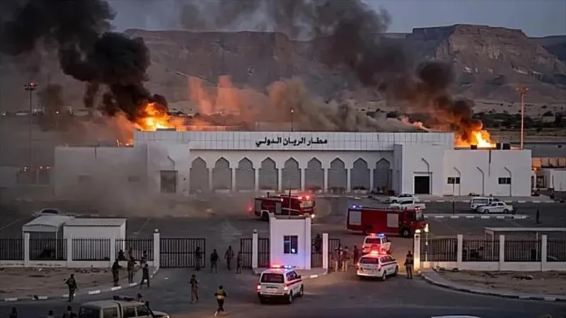 Yemen ataca equipamiento militar saudí trasladado a aeropuerto de Al Rayan