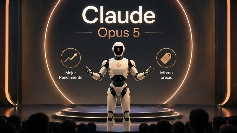 La nueva IA Claude Opus 5 de Anthropic ya está disponible: más eficiente sin aumentar el precio