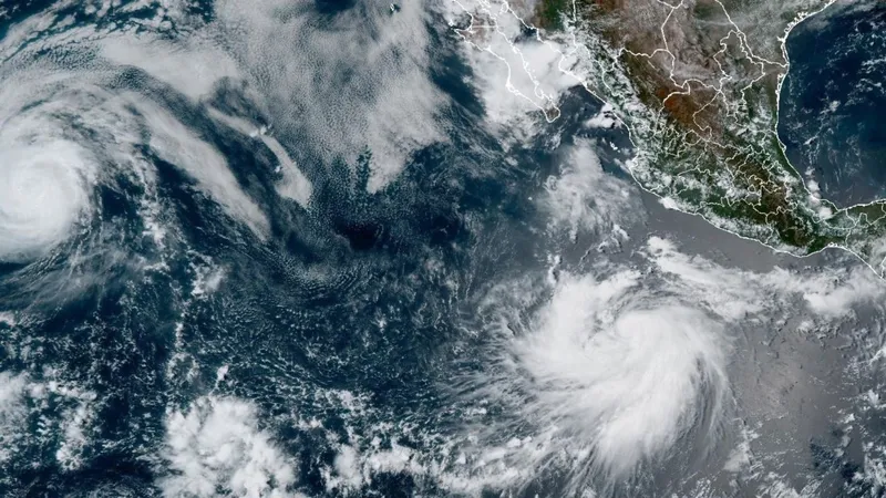 Genevieve baja a categoría 3 tras alcanzar la máxima intensidad en el Pacífico