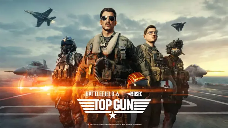 Battlefield 6 y Top Gun unen fuerzas