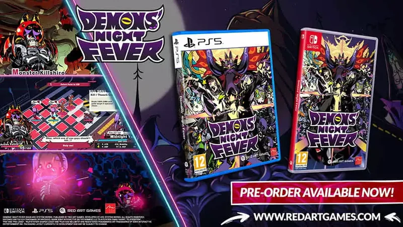 Demons’ Night Fever llegará en formato físico