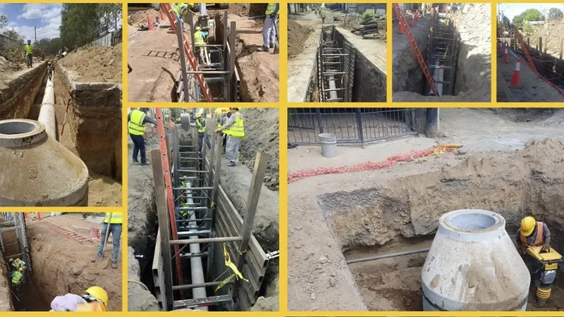 ENACAL avanza en obras de saneamiento para proteger el Lago de Managua