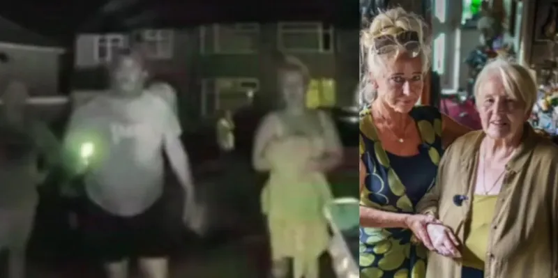 Rescate milagroso en Wigston: vecinos salvan a abuelita de 87 años en incendio (VIDEO)