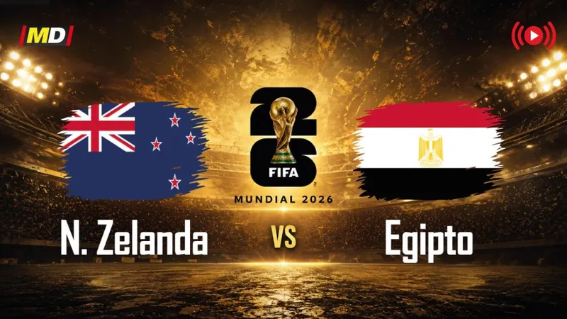 Nueva Zelanda - Egipto, en directo