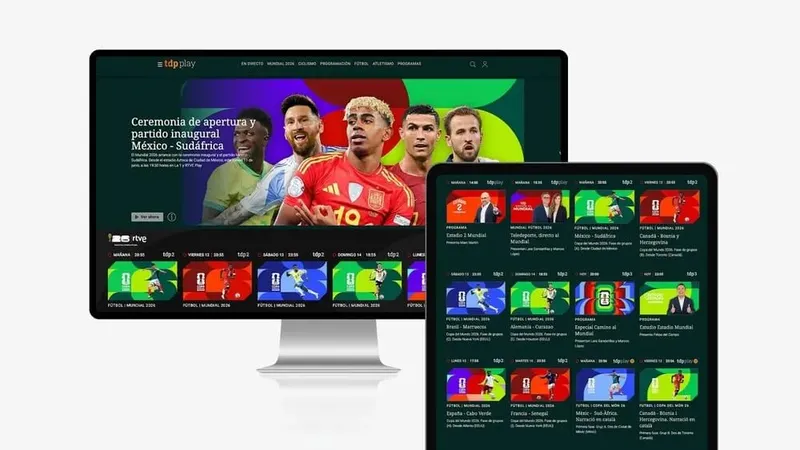 La TDT se vuelca con el Mundial 2026 en tres canales y YouTube emitirá gratis los primeros minutos de los partidos destacados
