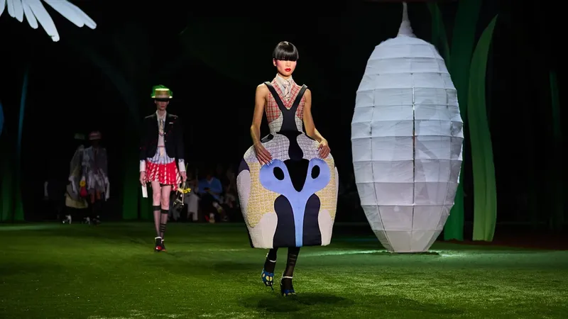 La película que inspiró la espectacular escenografía del desfile SS27 de Thom Browne