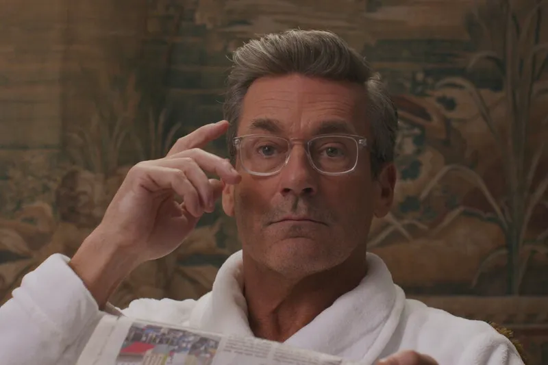 Casi nadie la ha visto, pero es una de las comedias más disparatadas y singulares del año. Una mezcla de aventura absurda y amistades locas en torno a Jon Hamm