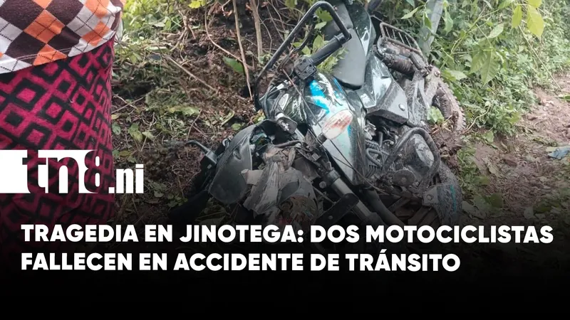 Tragedia en Jinotega: dos motociclistas fallecen en accidentes de tránsito