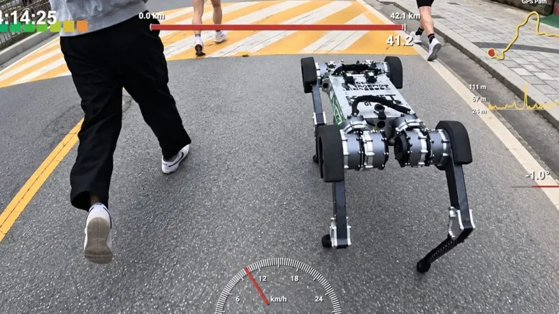 Un robot de cuatro patas recorrió 42 kilómetros y batió un récord de autonomía