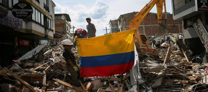 Terremoto en Colombia deja 331 muertos y miles de damnificados