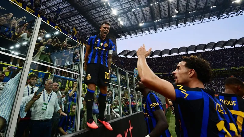 Remontada de locura del Inter ante Napoli en la Serie A