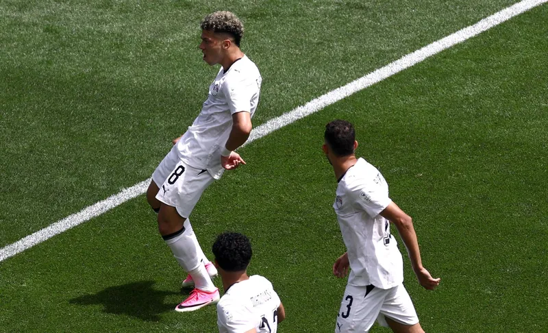 Emam Ashour y el golazo con el que Egipto tomó ventaja sobre Bélgica
