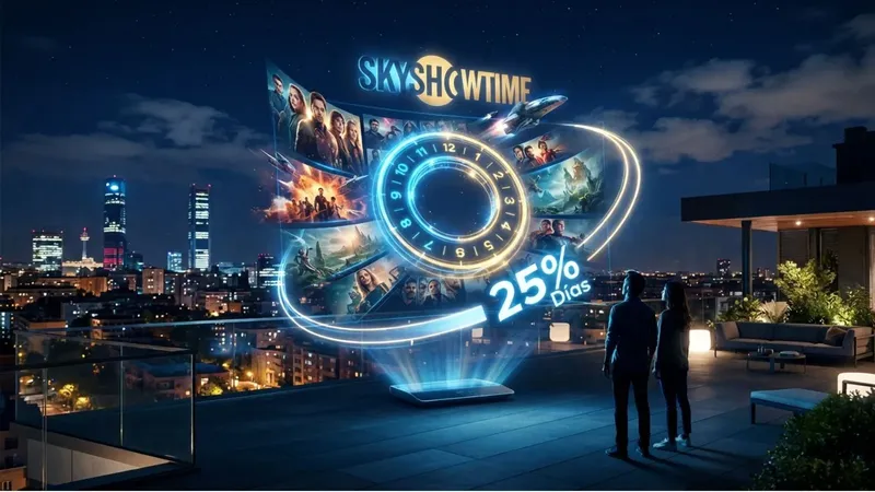 SkyShowtime revoluciona el verano con una nueva oferta: 12 meses sin anuncios con un 25% de descuento