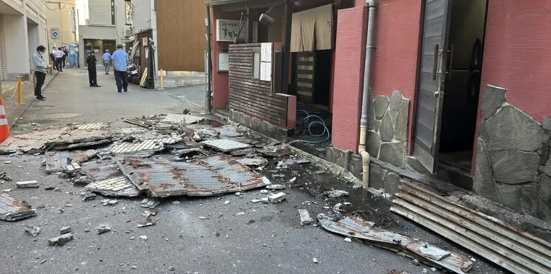 Terremoto de magnitud 7,1 sacude Japón y deja al menos 50 heridos