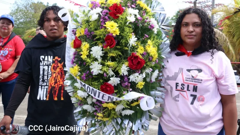 Managua rinde homenaje a los Héroes y Mártires de la Colina 110 en su 47 aniversario