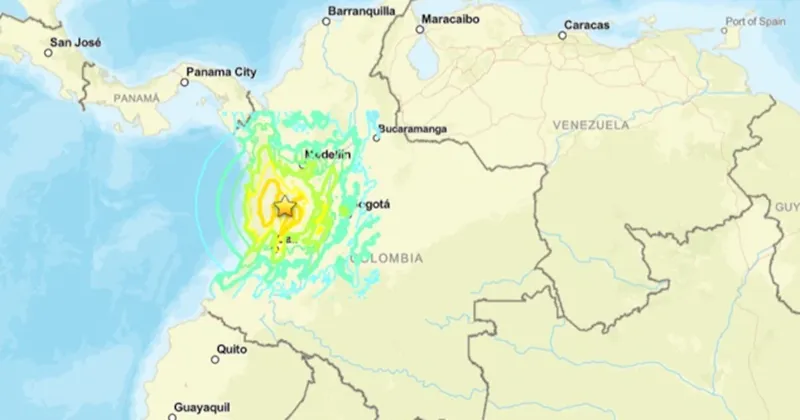 Reporte oficial de muertos en Pereira, Manizales y Buenaventura en Colombia tras sismo de 7,4 hoy