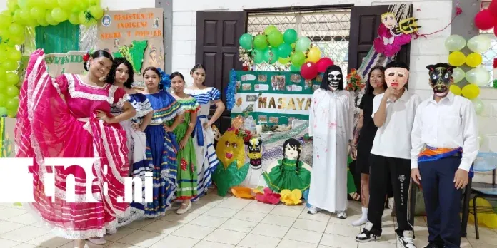 Bailes, gastronomía y tradición: así celebraron el Día de la Resistencia Indígena en Managua