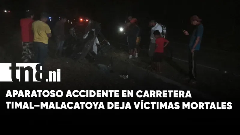 Un viaje que terminó en tragedia: dos fallecidos y tres heridos