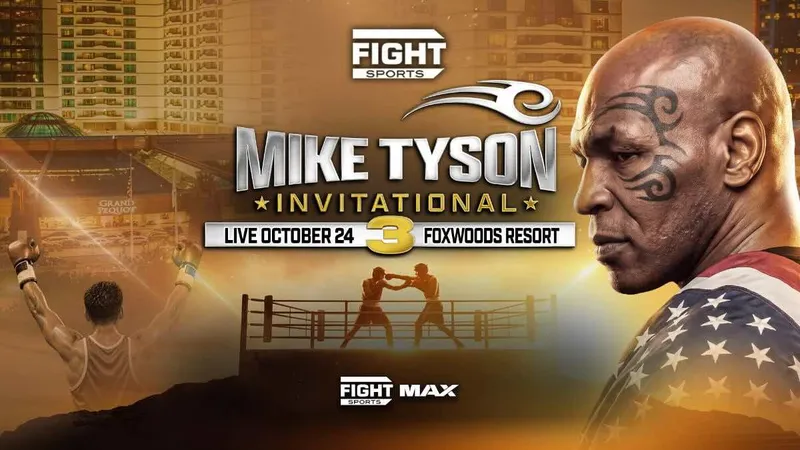 ¡El Mike Tyson Invitational 3 EN VIVO este sábado!