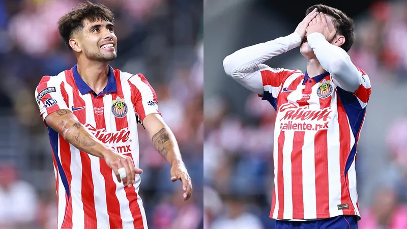Chivas, 3 delanteros de área; 0 goles en la temporada