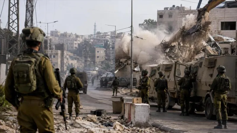 Israel ataca a reportera de Press TV en medio de violencias en Qalandiya