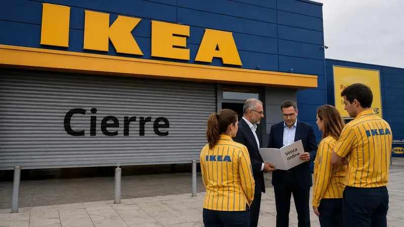 Ikea cierra tiendas en 2026 y toma una decisión: desde el 1 de enero de 2027 comprar online será más caro