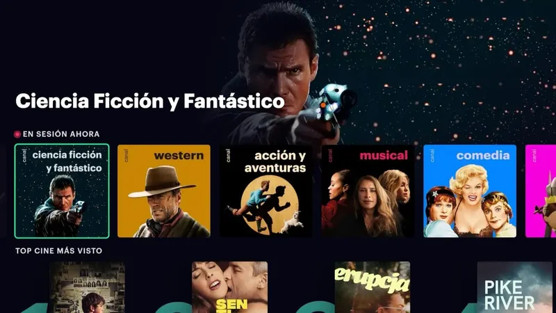 Filmin lanza sus primeros canales que emiten películas durante las 24 horas con una programación «en directo»