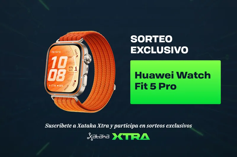 ¡Últimas horas para participar en el sorteo de un Huawei Watch Fit 5 Pro! Solo para miembros de Xataka Xtra
