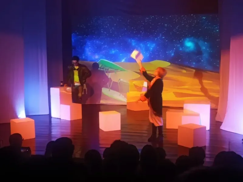 Con sala llena, El Principito volvió al teatro Justo Rufino Garay