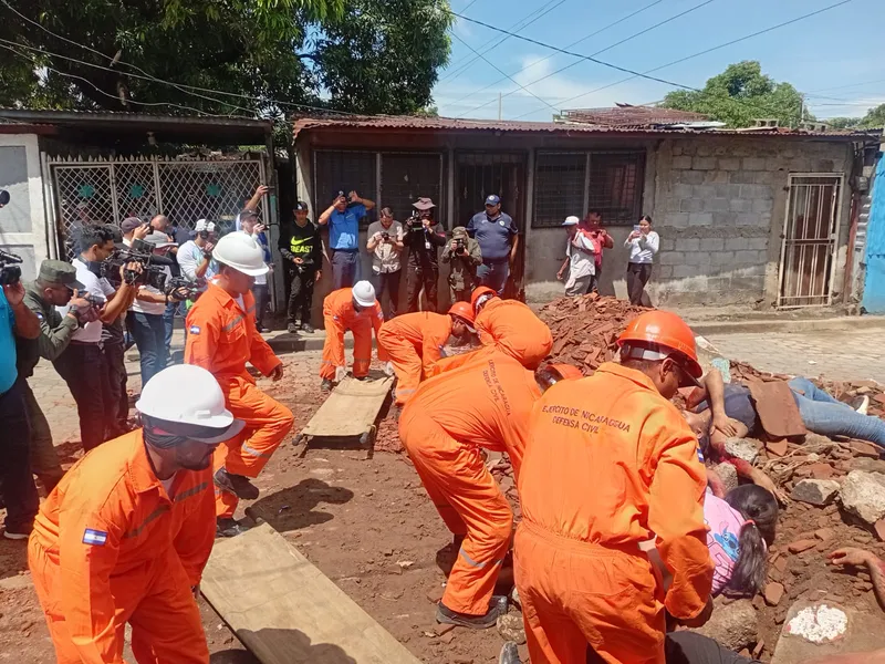 Nicaragua fortalece preparación ante multiamenazas con el III Ejercicio Nacional