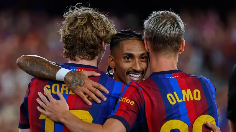 Delantera nueva del Barça ante el Galatasaray con sorpresa