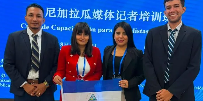 Comunicadores nicaragüenses participan en capacitaciones en la República Popular China