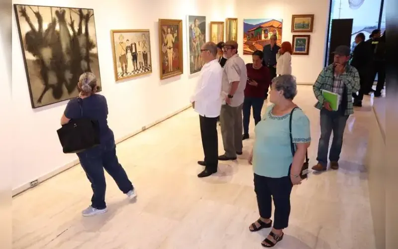 Teatro Nacional Rubén Darío se viste de gala con la exposición “Salón Anual de la Plástica Nicaragüense”