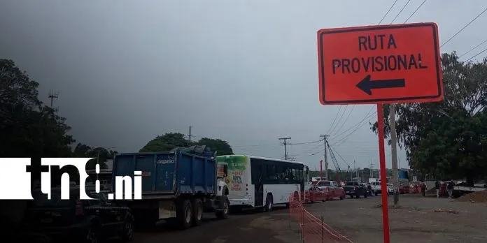 Atención conductores de Managua: cierre en la Rotonda El Periodista por avance de obras