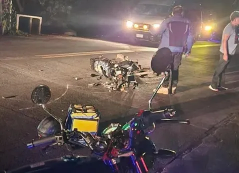 Colisión entre motociclistas en la Carretera Vieja a León deja un muerto y un lesionado
