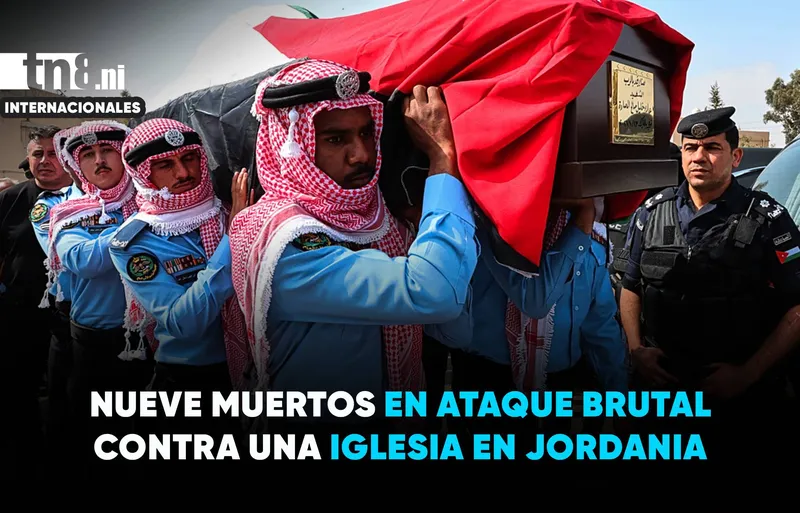 Jordania detiene a tres sospechosos por ataque mortal contra una iglesia