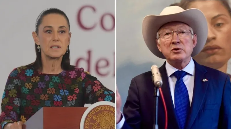 Diplomático de EEUU responde a las duras acusaciones de Sheinbaum