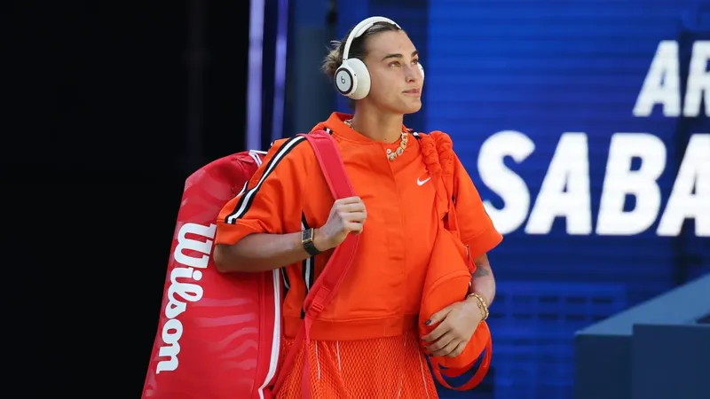 Sabalenka sorprendió al detener un partido del US Open por un olor a marihuana: “Es muy fuerte”