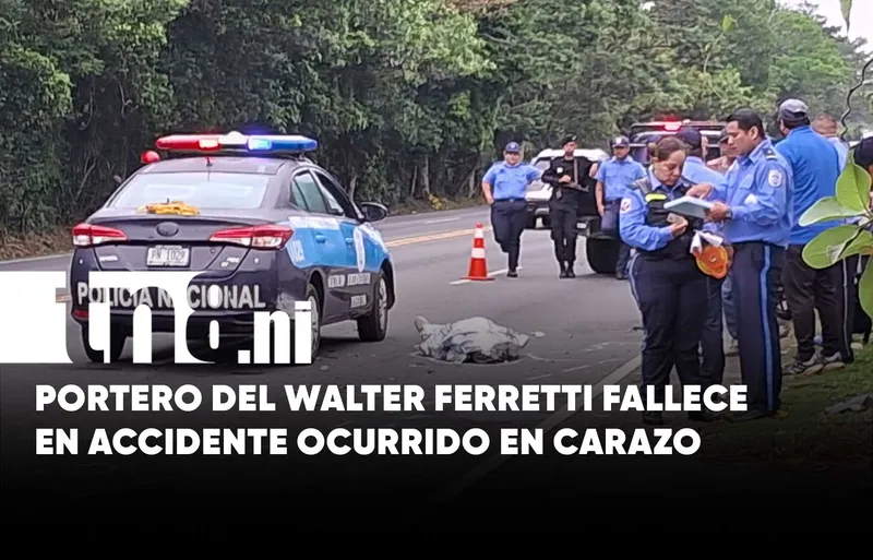 Tragedia en Carazo: muere futbolista del Walter Ferretti en accidente de tránsito