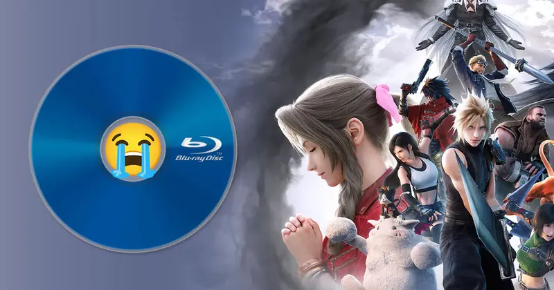 Final Fantasy VII Revelation no estará completo en el disco por esta razón y es un hecho que pondrá a temblar a la SSD de tu consola o PC