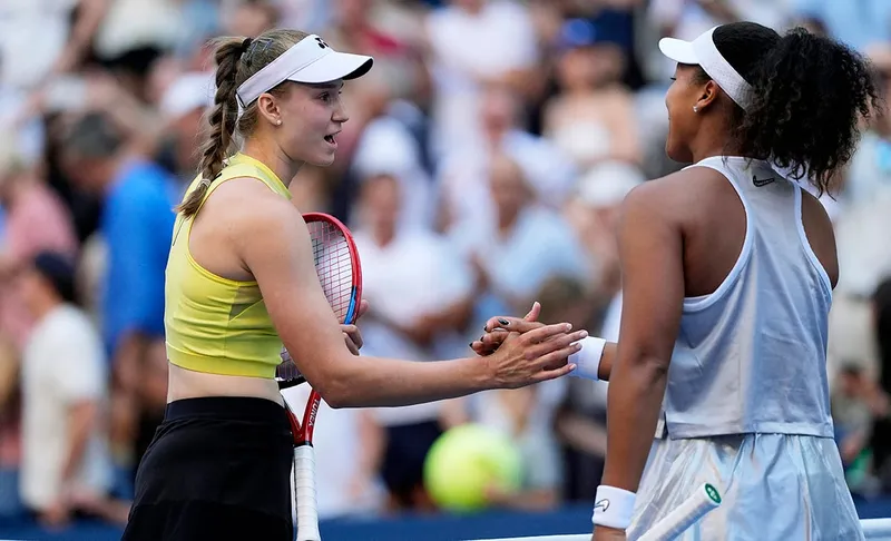 Naomi Osaka, eliminada del US Open por Elena Rybakina