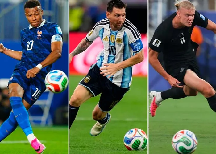 Messi, Mbappé y Haaland deslumbran durante el mismo día en el Mundial