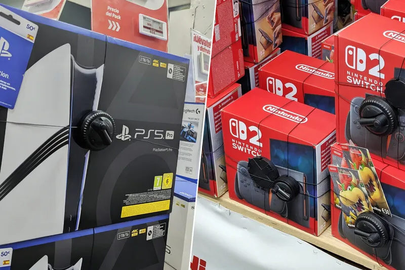 MediaMarkt vuelve a tirar la casa por la ventana liquidando estas PS5 Pro, Nintendo Switch 2 y más consolas en su outlet