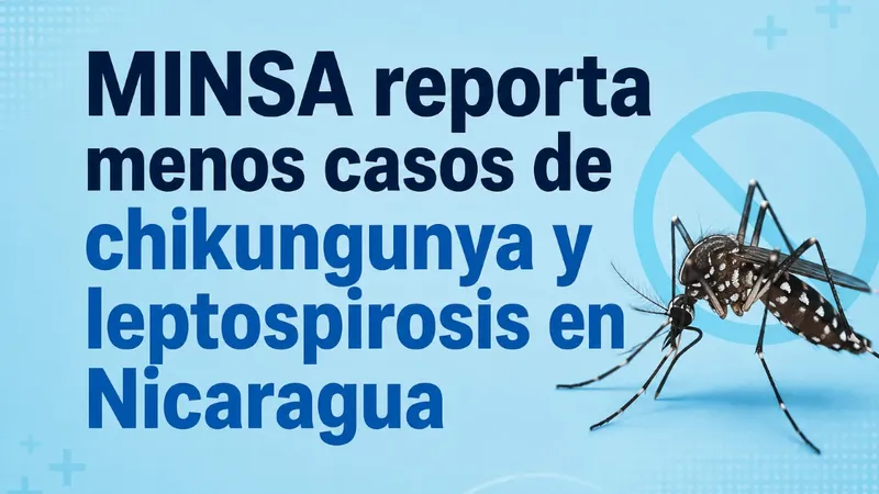 MINSA reporta menos casos de chikungunya y leptospirosis en Nicaragua